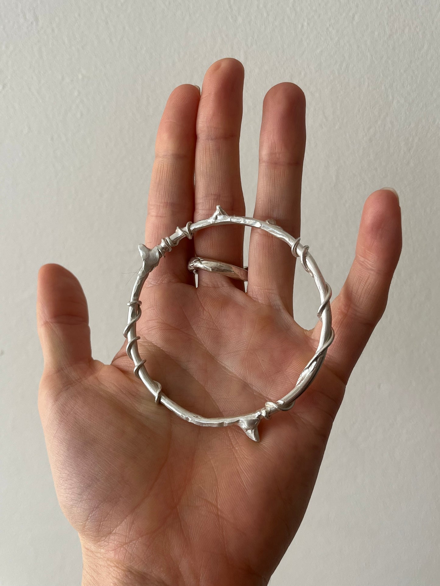 Delicate Thorn Bangle