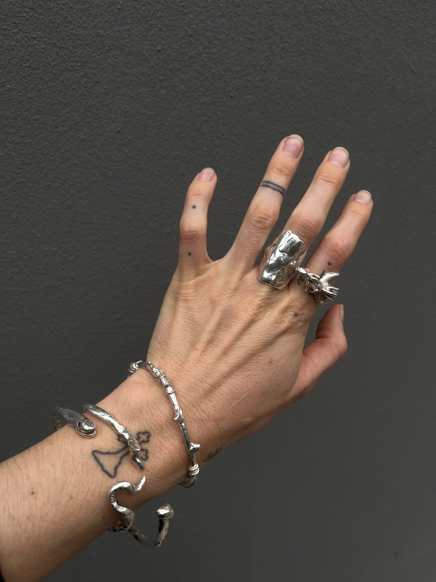 Delicate Thorn Bangle