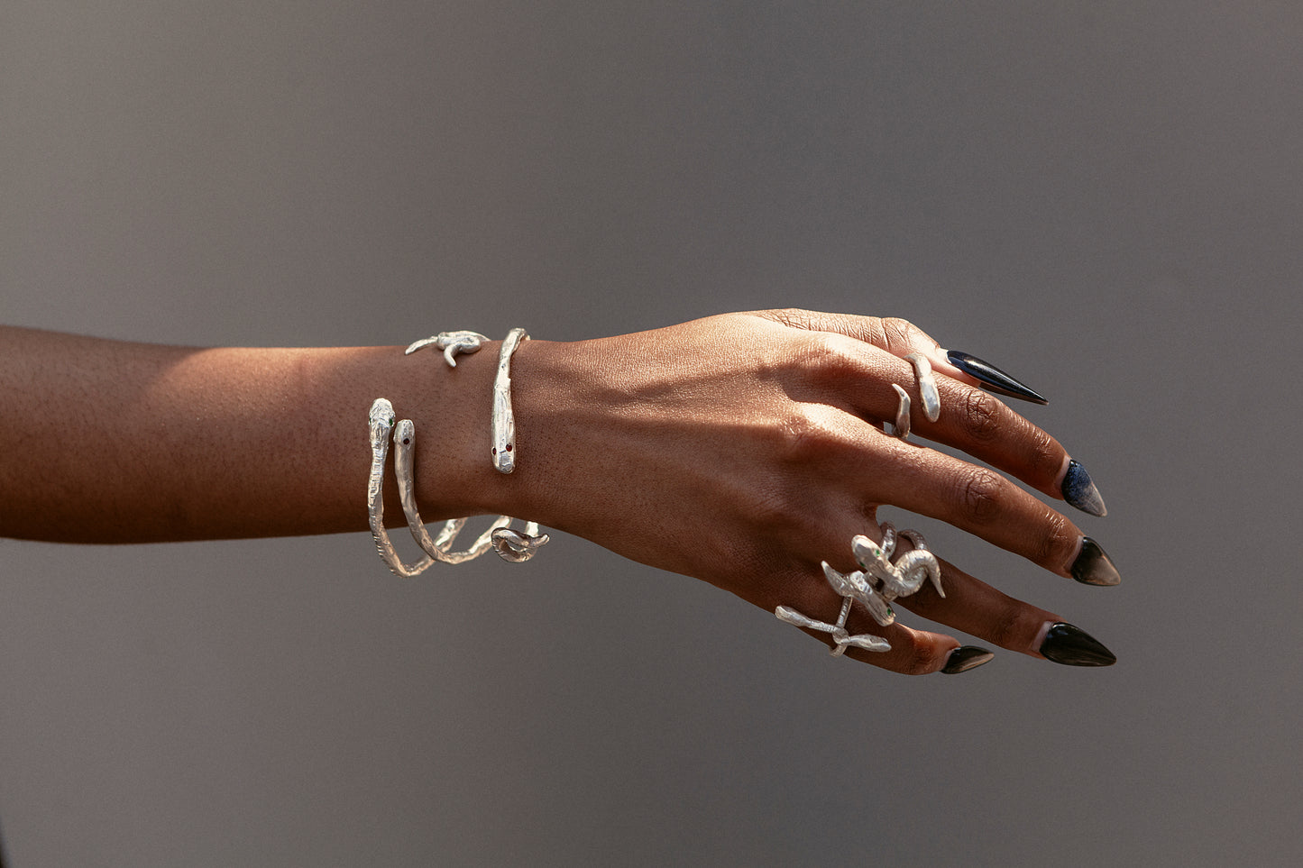 Red-Eyed Adder Bangle