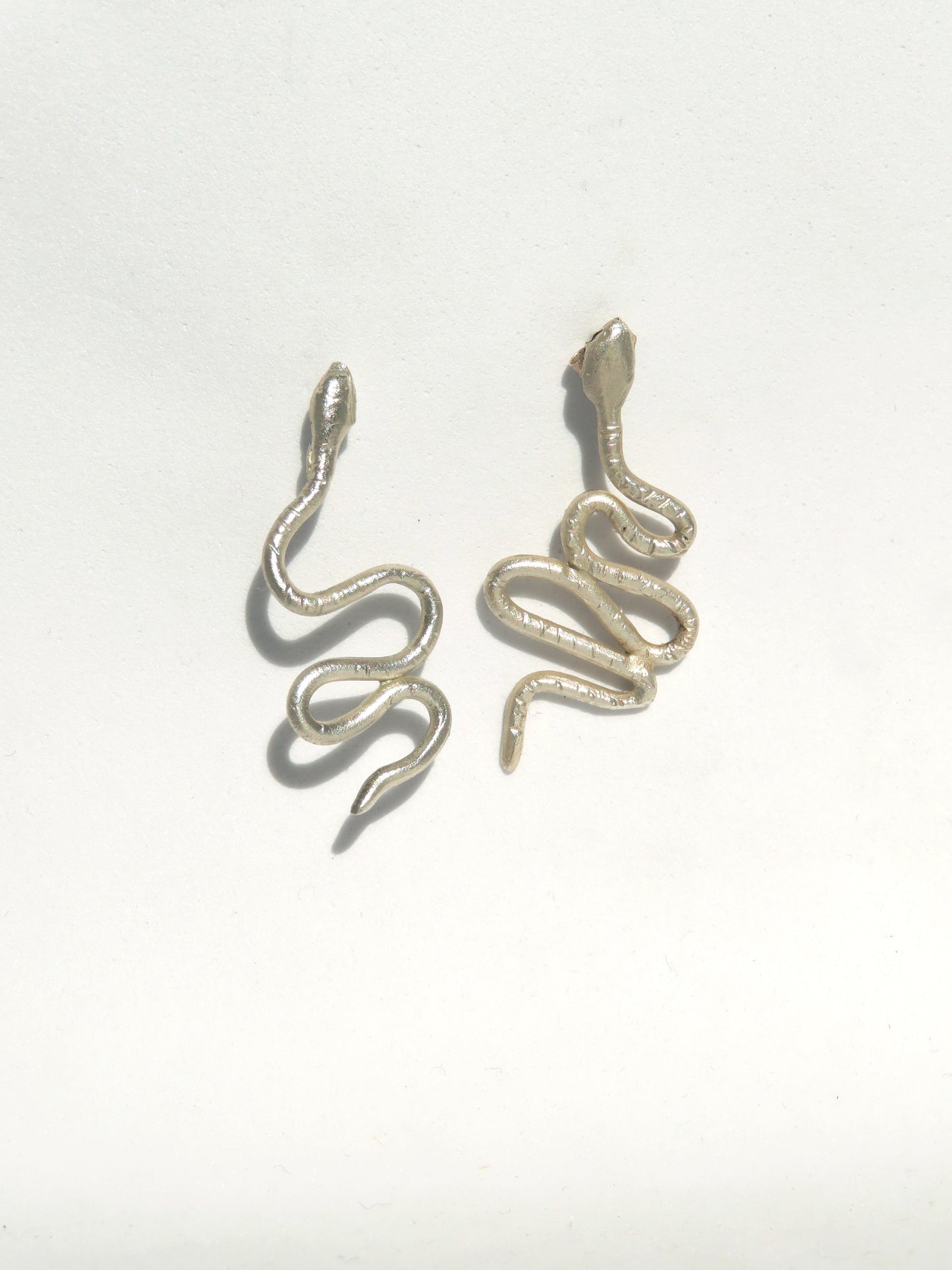 Large Snake Earrings
