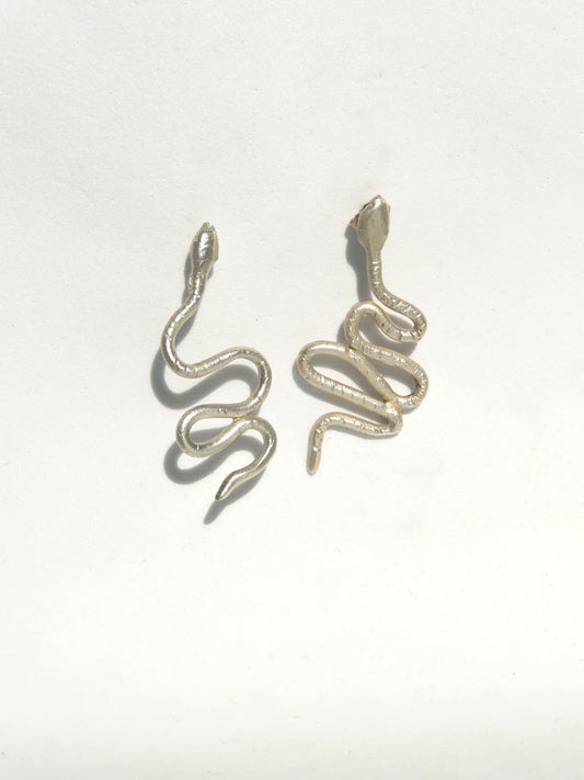 Large Snake Earrings