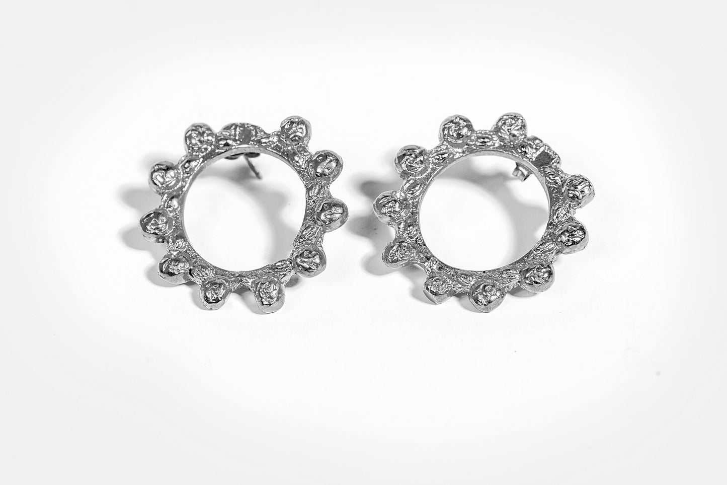 Rosary Wreath Earrings