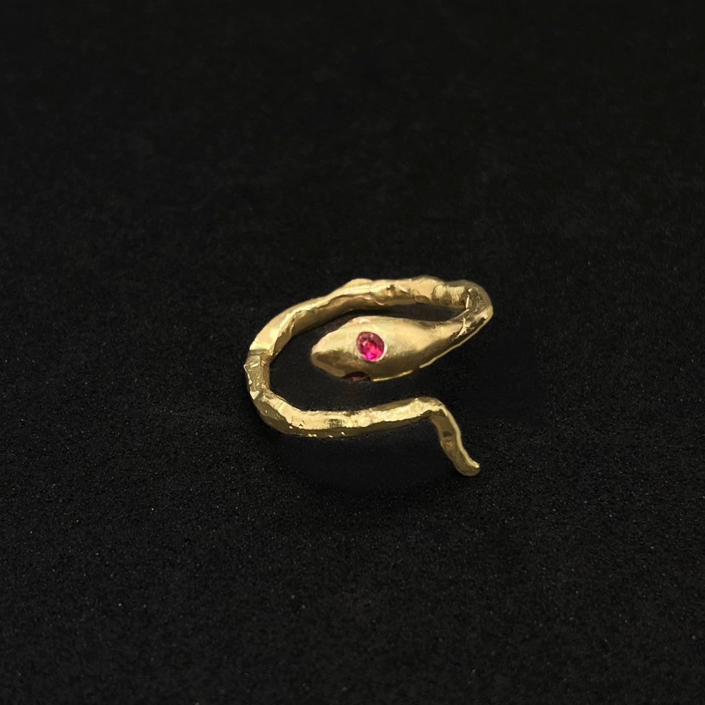 Gold Coiling Snake