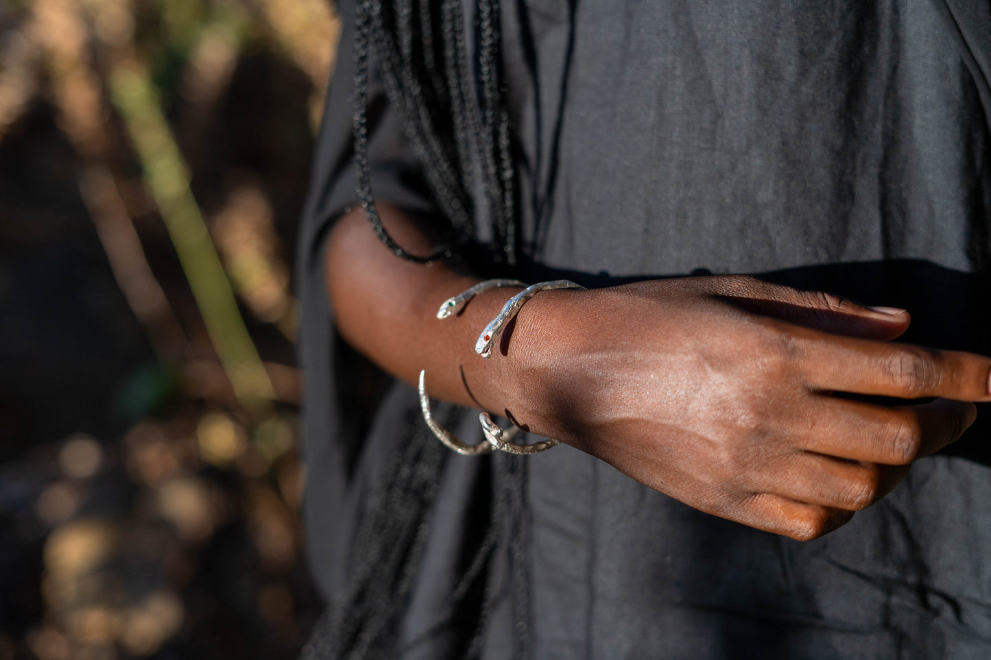 Serpentine Bangle