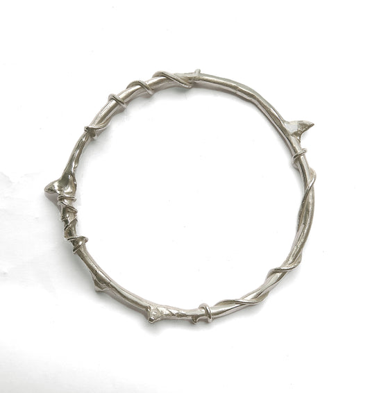 Delicate Thorn Bangle